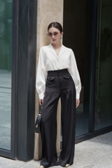 VELLE DESIGN Quần tây công sở Sera cotton lụa hàn