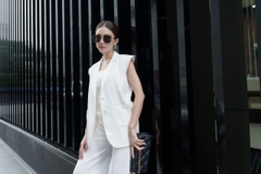 VELLE DESIGN Quần tây công sở Fia chất lụa cotton hàn dày dặn không nhăn