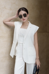 VELLE DESIGN Quần tây công sở Fia chất lụa cotton hàn dày dặn không nhăn