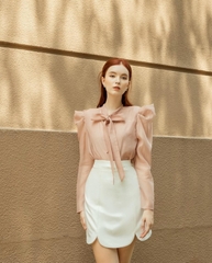 VELLE DESIGN Chân váy Kira chất cotton hàn dày dặn, không nhăn