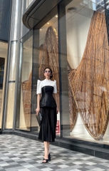 VELLE DESIGN áo Lalun chất lụa cotton dày dặn không nhăn