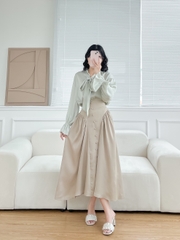 VELLE DESIGN Chân váy Suly chất lụa hongkong dày dặn không nhăn Velle design