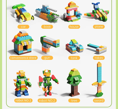Đồ chơi Lego bộ lắp ghép phát triển tư duy các con vật 462 chi tiết FL1696