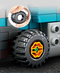 Đồ chơi Lego bộ lắp ghép phát triển tư duy ô tô đa dạng 182 chi tiết hàng Feelo chính hãng - FL1683.