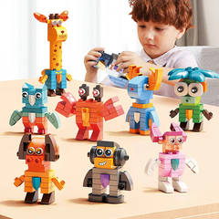 Đồ chơi Lego bộ lắp ghép phát triển tư duy các con vật 338 chi tiết FL1694