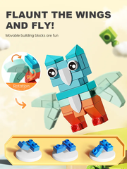 Đồ chơi Lego bộ lắp ghép phát triển tư duy các con vật 338 chi tiết FL1694
