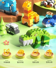 Đồ chơi Lego bộ lắp ghép phát triển tư duy các con vật 239 chi tiết VFL1697