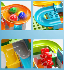 Đồ chơi Lego bộ lắp ghép phát triển tư duy khu vui chơi cầu trượt cá voi hàng Feelo chính hãng 84 chi tiết FL1647.