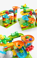 Đồ chơi Lego bộ lắp ghép phát triển tư duy khu vui chơi cầu trượt cá voi hàng Feelo chính hãng 84 chi tiết FL1647.