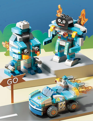 Đồ chơi Lego bộ lắp ghép phát triển tư duy ô tô đa dạng 182 chi tiết hàng Feelo chính hãng - FL1683.