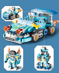 Đồ chơi Lego bộ lắp ghép phát triển tư duy ô tô đa dạng 182 chi tiết hàng Feelo chính hãng - FL1683.
