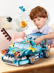 Đồ chơi Lego bộ lắp ghép phát triển tư duy ô tô đa dạng 182 chi tiết hàng Feelo chính hãng - FL1683.