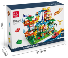 Bộ lắp ghép phát triển tư duy khu vui chơi  211 chi tiếtFL1640