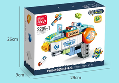 Bộ lắp ghép phát triển tư duy súng cảnh sát 79 chi tiết FL1667
