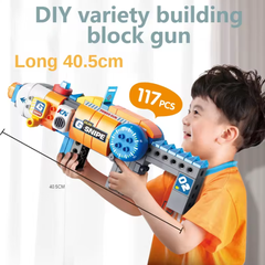 Bộ lắp ghép phát triển tư duy súng cảnh sát 117 chi tiết FL1668