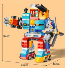 Bộ lắp ghép phát triển tư duy robot 172 chi tiết  FL1699