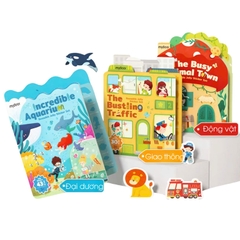 Miếng dán dùng nhiều lần Mideer Reusable Jelly Sticker Set