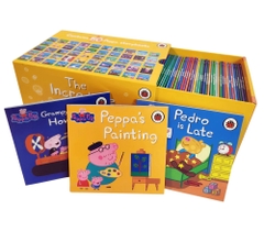 Bộ Peppa Pig vàng - The Incredible Peppa Pig Storybooks Collection - Bộ 50 cuốn nhập khẩu kèm file nghe