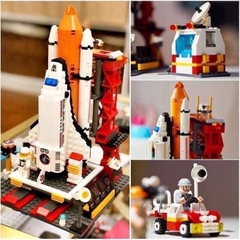 Bộ đồ chơi lắp ghép Tàu vũ trụ - 886 pcs cho bé