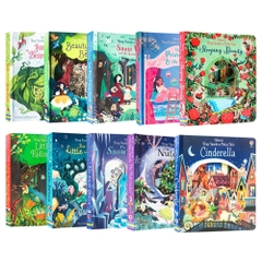 [Tiếng Anh] Usborne Peep Inside Fairy Tale -  Bộ10 cuốn Bìa Cứng Nhập Khẩu