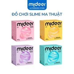 Slime trong suốt nhiều màu Mideer, đồ chơi Slime dẻo Pearly Putty an toàn cho bé