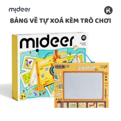 Bảng vẽ tự xóa Mideer Sensory Book - Bảng vẽ điện tử kèm trò chơi chủ đề du lịch cho bé