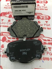 4M0698451C - Má phanh (bố thắng) sau xe Bentley Bentayga