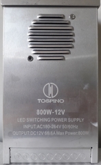 Nguồn DC ngoài trời TOSPINO 12V 800W đổ keo chống nước