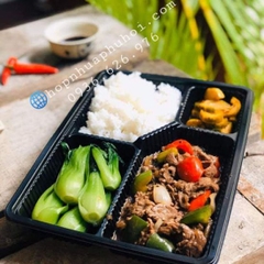 HỘP NHỰA ĐỰNG CƠM 4 NGĂN HT25