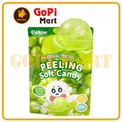 Kẹo Dẻo Cokoc Vị Nho Xanh Gói 75G