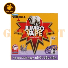 Nhang trừ muỗi JUMBO VAPE M1 hộp 120g (10 khoanh)
