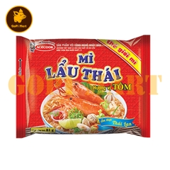 Mì tôm lẩu thái Acecook hương vị tôm gói 81g