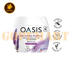 Sáp thơm đuổi muỗi Oasis Relaxing Purple