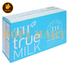Sữa tươi tiệt trùng nguyên chất (không đường) TH TrueMilk hộp 180ml