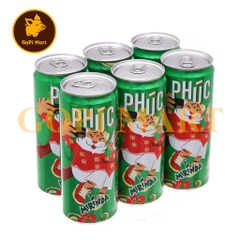 Nước MIRINDA soda kem (màu xanh) lon 320ml