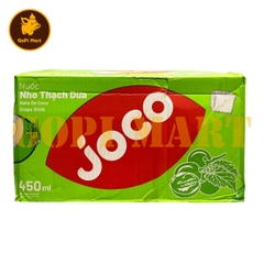 Nước JOCO chai 450ml - Vị nho thạch dừa