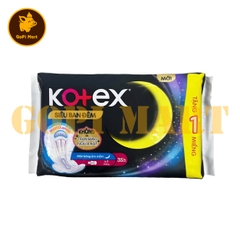 Băng vệ sinh Kotex siêu ban đêm 35cm siêu mỏng cánh