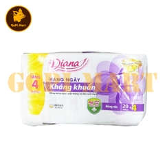 Băng vệ sinh Diana Sensi hàng ngày kháng khuẩn (Gói 20 miếng)
