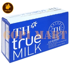 Sữa tươi tiệt trùng TH True Milk có đường 180ml