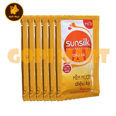 SUNSILK dầu xả vàng mềm mượt diệu kỳ gói 6g