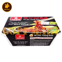 Mì xào tương đen Vifon khay 90g (gói sốt tương đen 25g)