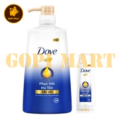 DOVE dầu gội phục hồi hư tổn 640g