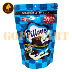 Snack OISHI Pillow Nhân Vị Cookie và kem Vani 85g