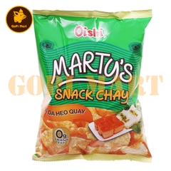 Snack chay vị da heo quay Oishi Marty's gói 32g