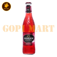 Nước táo lên men vị dâu đen Strongbow chai 330ml