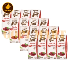 Sữa đậu nành đậu đỏ Vinamilk Super Nut hộp 180ml