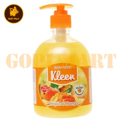 Nước rửa tay Kleen hương xoài chai 500ml