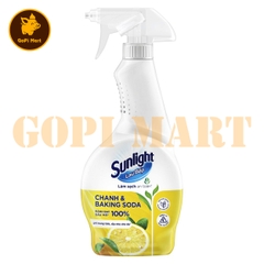Nước lau bếp Sunlight hương Chanh và Banking Soda chai 500ml