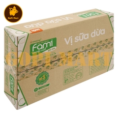 [TH] Sữa đậu nành Fami nguyên chất vị sữa dừa hộp 200ml