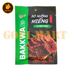 Bò nướng miếng OHAYO vị tiêu xanh gói 25g